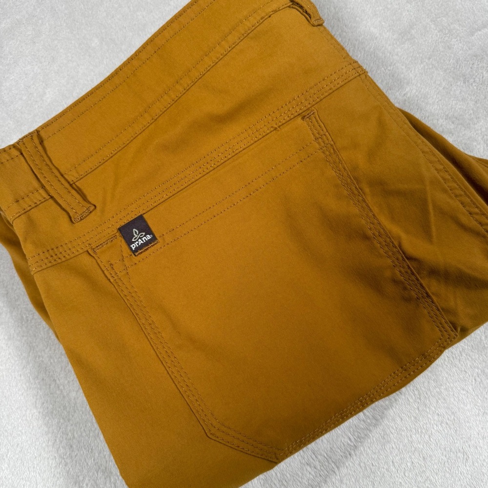 Prana Zion Straight Fit Pants Mens 36x30 Brown Stretch Hiking Cargo Outdoor